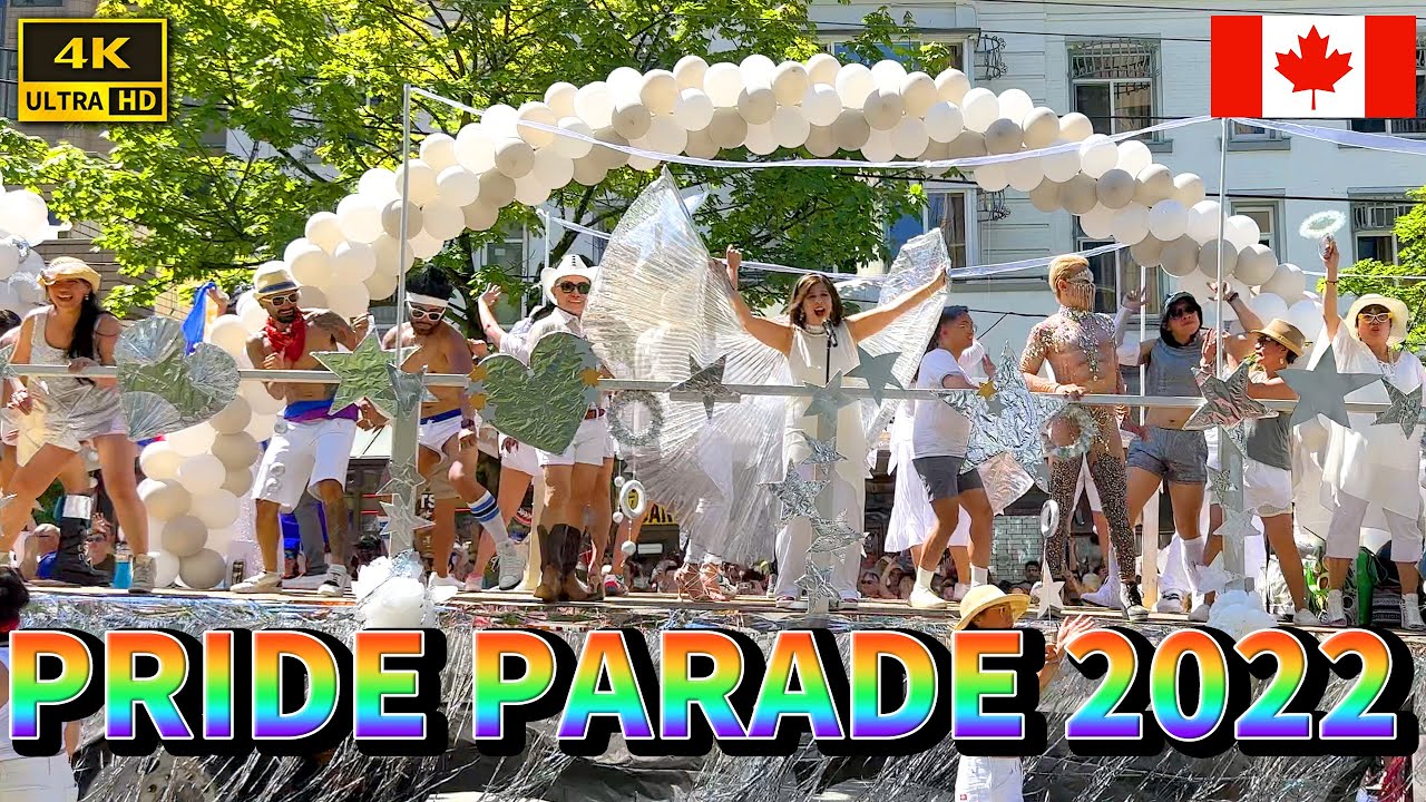 Pride Parade 2022 Vancouver｜BC Canada 🇨🇦| 4K