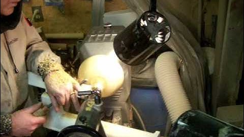 No Chuck Bowl Segment 11 - Mounting on jam chuck