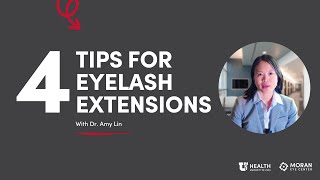 Dr. Amy Lin Discusses Eyelash Extensions Safety