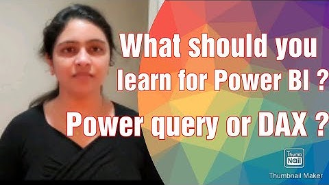 Power BI beginner questions | M or DAX or Power Query ? What to learn ?