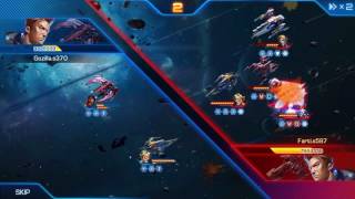Galaxy Legend iOS CCC 2016-07 Battle #03 screenshot 2