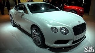 FIRST LOOK: Bentley Continental GT V8S - IAA 2013