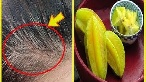 Trị Tận Gốc Tóc Bạc Sớm Tại Nhà Sau 2 Tuần Bằng Khế Chua Và Củ Gừng