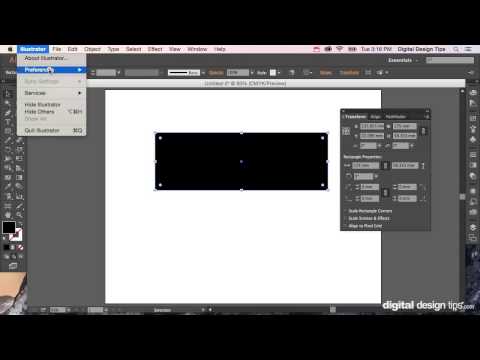 How to Change Object Size in Adobe Illustrator (Transform)