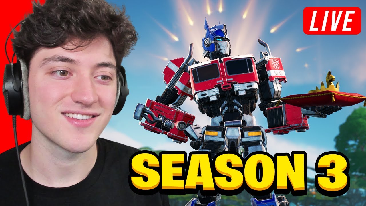 🔴LIVE - Winning in Fortnite Season 3! w/ Birdo!