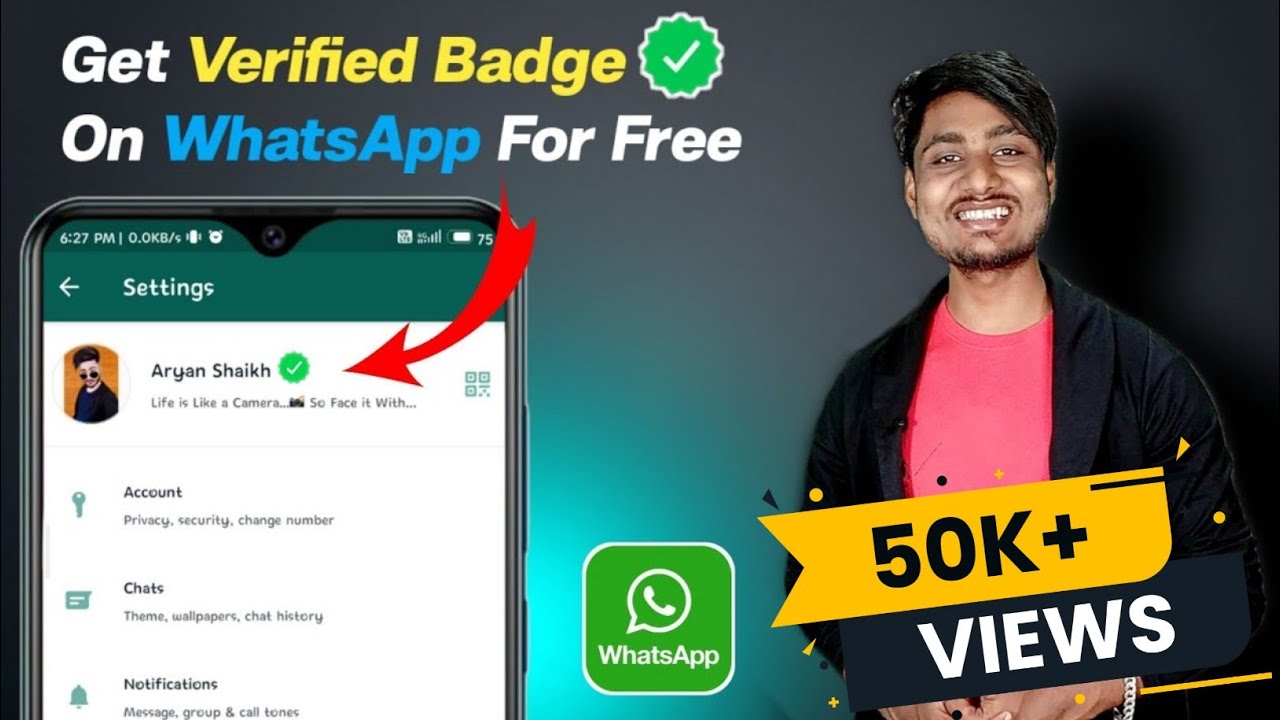 How To Get Green Tick On Whatsapp For Free Get Verified Badge On Whatsapp By Trenstar Aryan Youtube