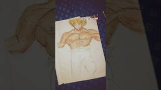 “Goku Coloring 🔥 | Ultra Instinct Art 😍 #shorts”