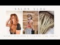 SALON VLOG: trendy eyeliner, 5 clients, formulas, etc.