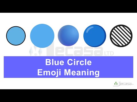 Blue Circle Emoji 🔵 Meaning | Learning Emojis