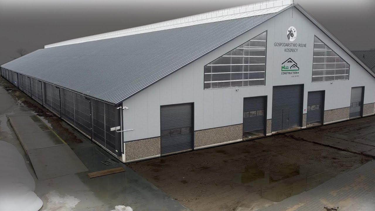 BUDOWA NOWEGO OBIEKTU NA 526 SZTUK W RUDCE NA PODLASIU W GOSPODARSTWIE ROLNYM KOSIŃSCY MCBUDOWNICTWO