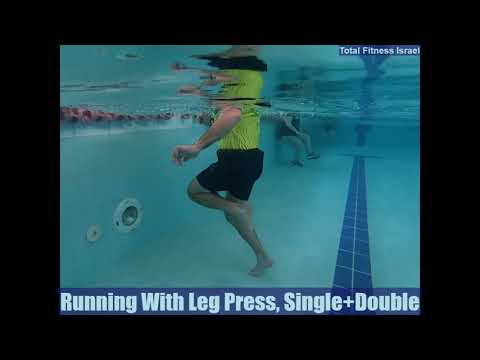 Aqua fitness Exercises  with the wall with Oded Netzer