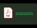 Download View Only PDF files from Google Drive | Chrome pdf viewer settings | Google PDF