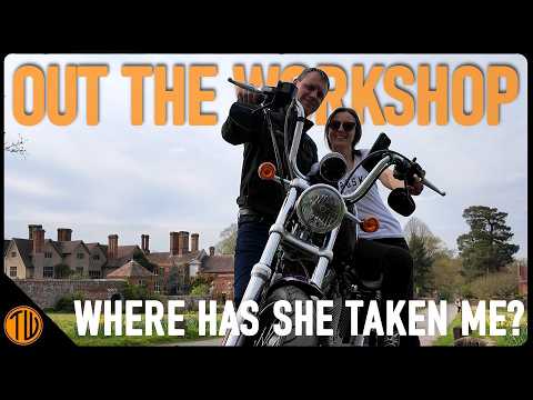 She Made Me Go! Tulip Fields on a Harley Davidson