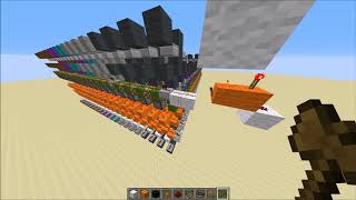 Celebrity Minecraft - Building the RC8001, an 8 Bit CPU Timelapse Part 5 Program Memory Profile