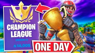 How To Get Champion Division In One Day Fortnite Tips & Tricks Kybo