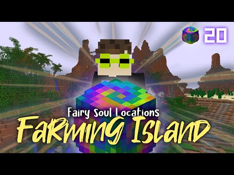 Farming Island Fairy Souls (20/20) -  Hypixel Skyblock (Revamped Mushroom Desert 04/21/2021)