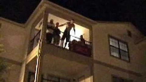 Stephen's swan dive off third story