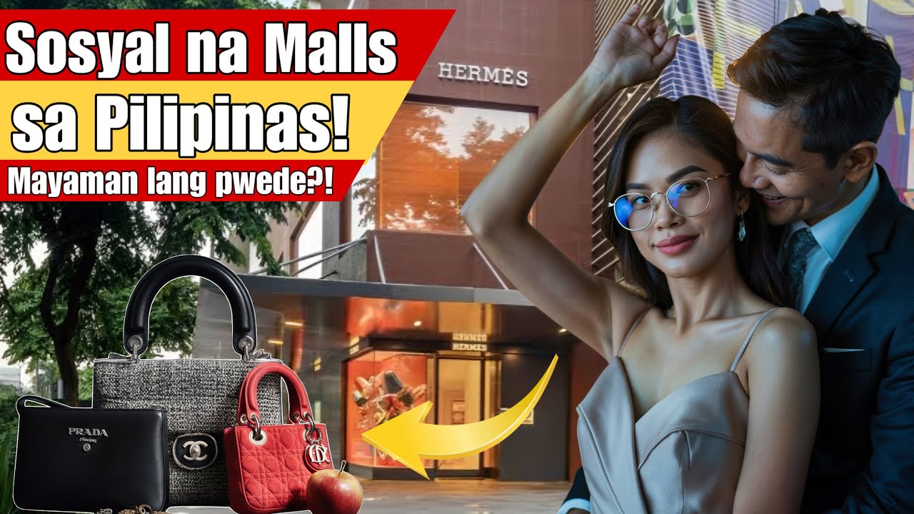 Top 10 High-End Malls sa Pilipinas (Para sa Mayayaman)
