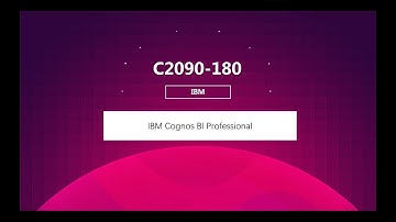 passtest.de! C2090-180 Fragenbank, IBM Cognos BI Professional