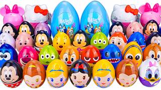 UNBOXING DISNEY SQUISHY Mystery Toys Series ASMR | ASMR Disney Princess Toys Collection screenshot 5