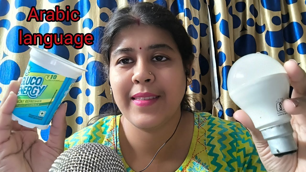 Trying ASMR in Arabic language👄💬 for the first time 😊😊
