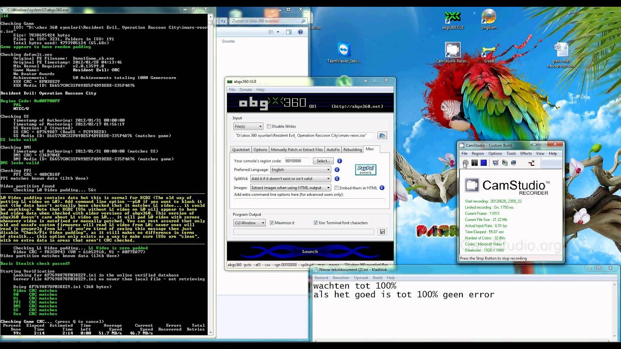 xbox 360 hoe moet je branden