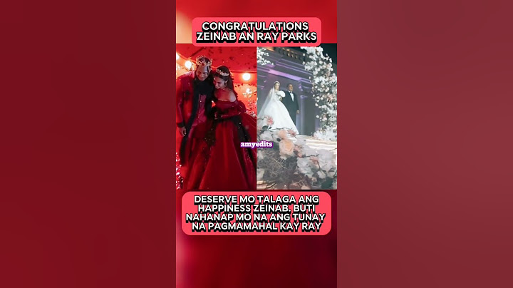 CONGRATULATIONS ZEINAB HARAKE AND RAY PARK #viralvideo #viralshorts