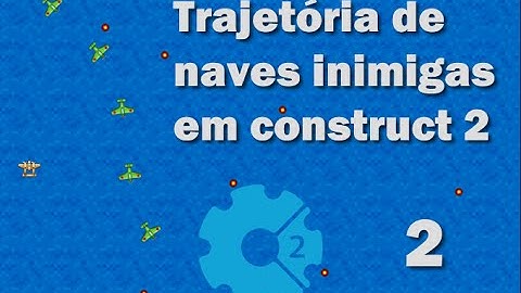Tutorial Construct 2 - IA trajetória de naves inimigas - Parte 2 - mecânica básica