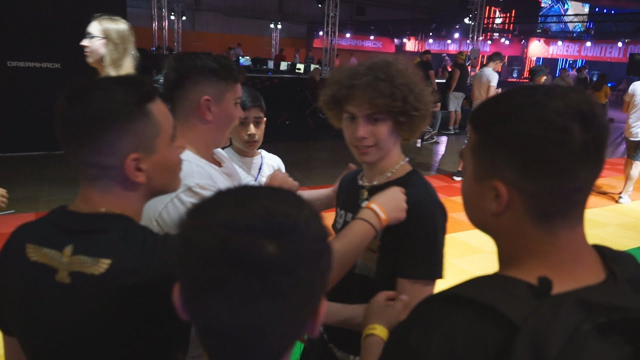 THEY BEAT ME UP! (DreamHack Vlog)