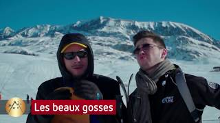 MisterV et Panayotis Pasco de Quotidien au Ski #AlpesDuez !