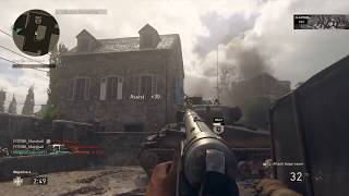 Bank Shot Grenade For 3! - Call Of Duty WWII Gameplay