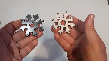 Saker 18-in-1 Snowflake Multi-Tool