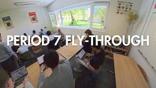 360Cam Fly Through of Our School on a Sunny Spring Day