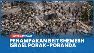 Penampakan Beit Shemesh Israel Porak-poranda Usai Terkena Rudal Balasan Iran