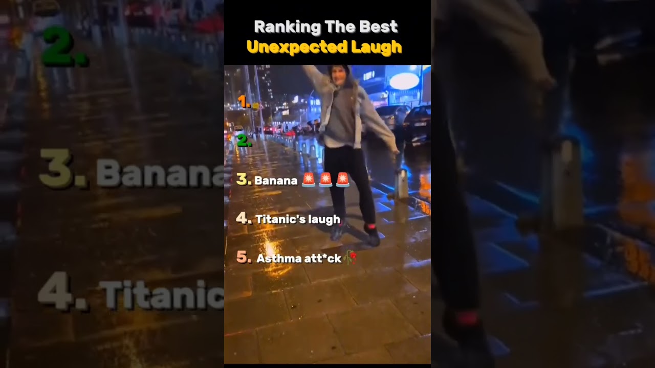 top 5 most funny laughs 🤣....the titanic one got me 