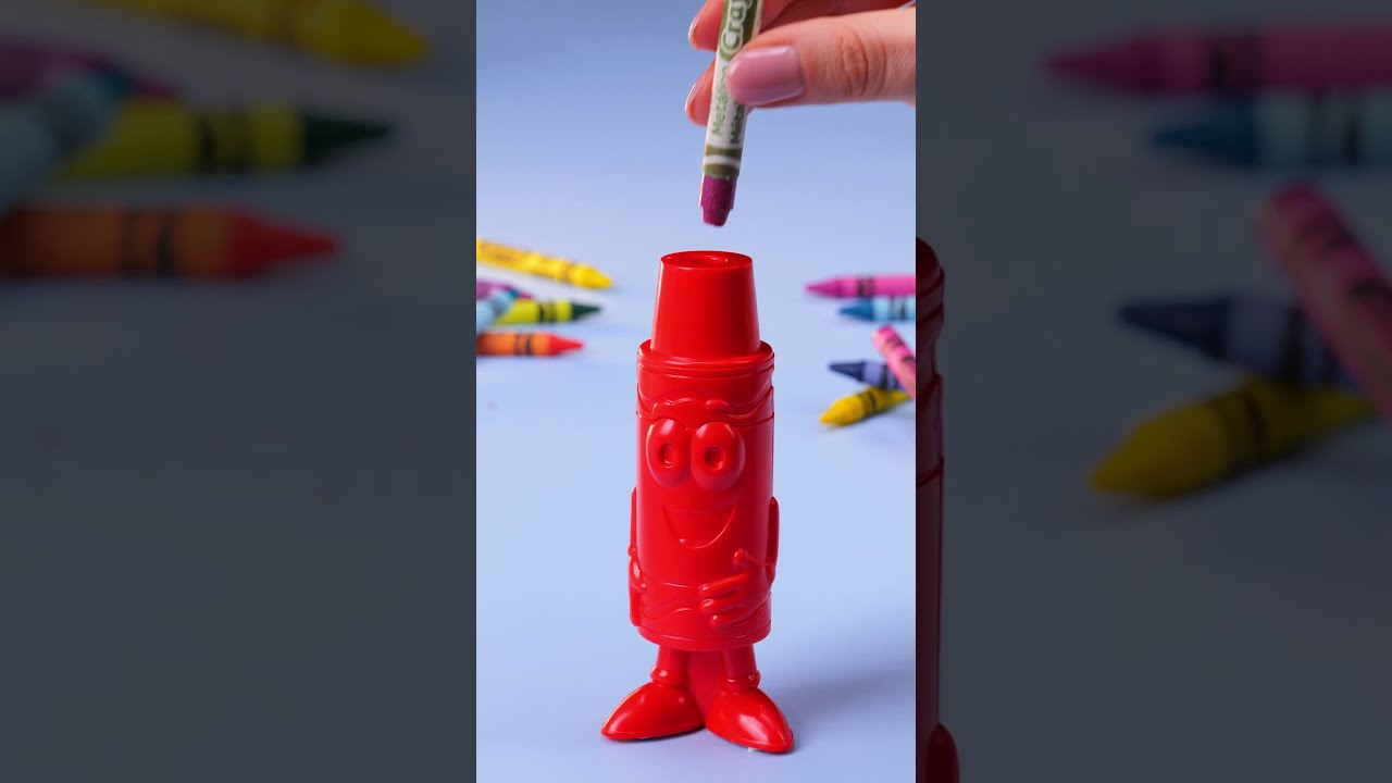 ASMR Crayola Crayon Sharpening Shorts Asmr Asmrsounds
