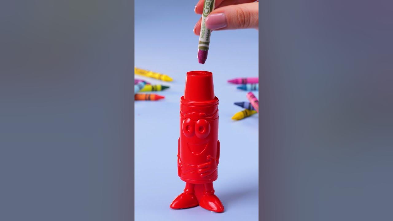 ASMR Crayola Crayon Sharpening 🖍️ #shorts #asmr #asmrsounds