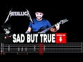 【METALLICA】[ Sad But True ] cover by Masuka | LESSON | GUITAR TAB