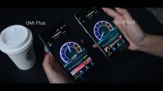 Umi Plus Speed Test Vs Oneplus 3