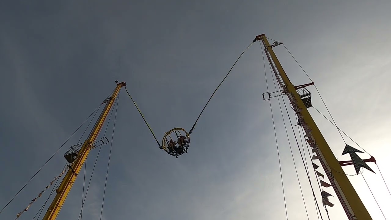 Slingshot (Lunapark Jan Novy) Off ride 2 - Kutno - Święto Róży 2023