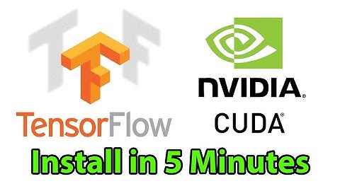 Setup tensorflow GPU with 2 commands (Win, Linux, Mac)