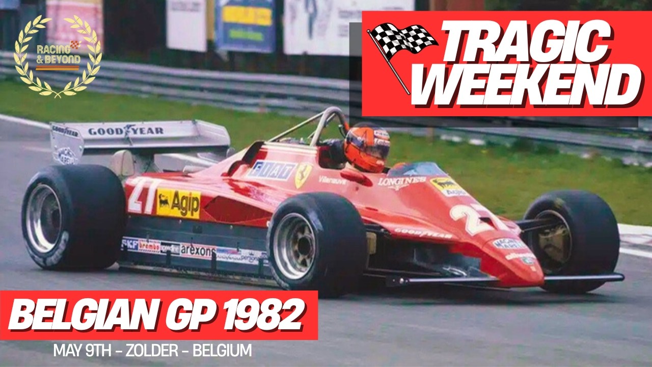 Formula 1 1982 Belgian GP | Villeneuve's Fatal Crash to Watson's Victory | Full Race