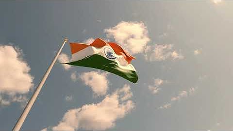 Indian flag animation | autodesk Maya | nCloth Simulation | arnold renderer