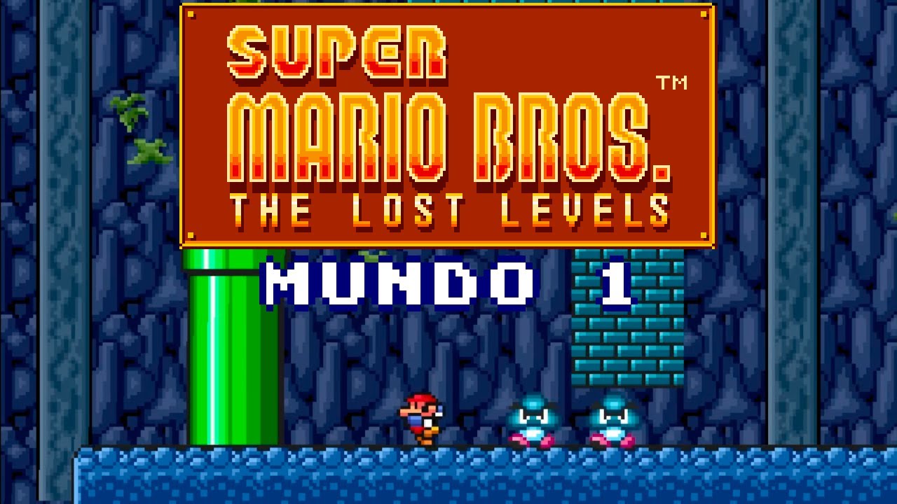 Super Mario Bros Lost Levels (SNES) Mundo 1 - YouTube