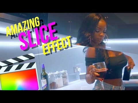 AMAZING Slice effect tutorial on in Final Cut Pro X  -