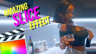AMAZING Slice effect tutorial on in Final Cut Pro X  -