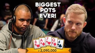 TOP 5 BIGGEST POKER POTS IN TELEVISED HISTORY!