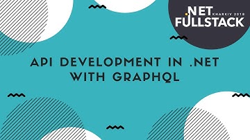 Разработка Api в  net с помощью GraphQL (Павел Жмак)