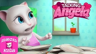 My Talking Angela Gameplay Level 684 - Great Makeover #480 - Best Games for Kids