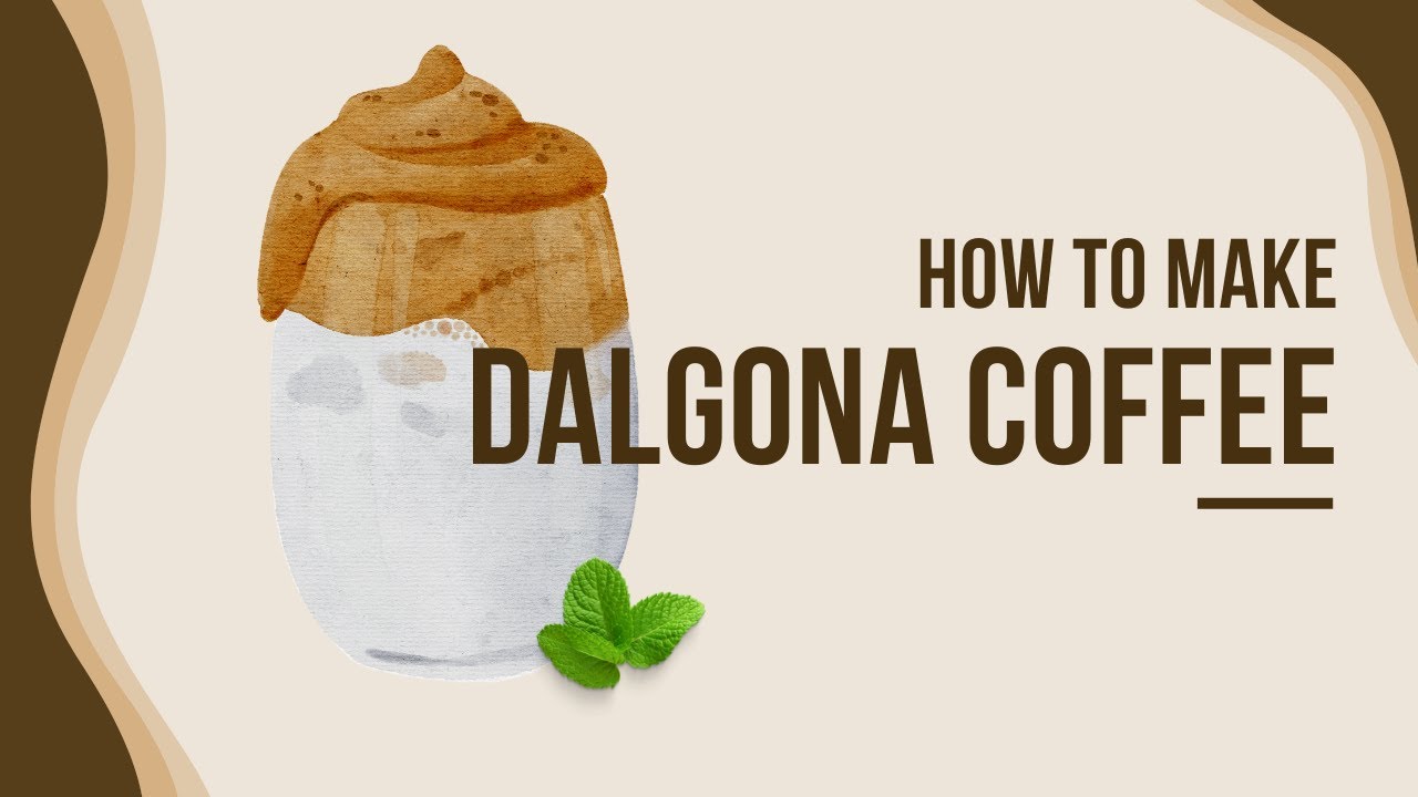 I Made That Viral TikTok Dalgona Coffee!! YouTube